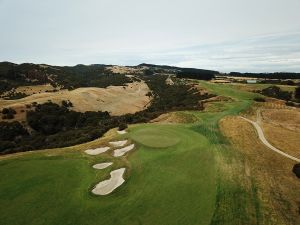 Cape Kidnappers 17th Aerial Green